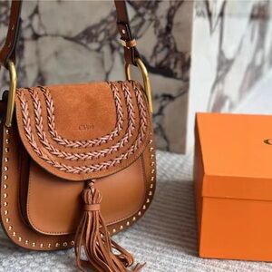 Chloe brown color underarm bags